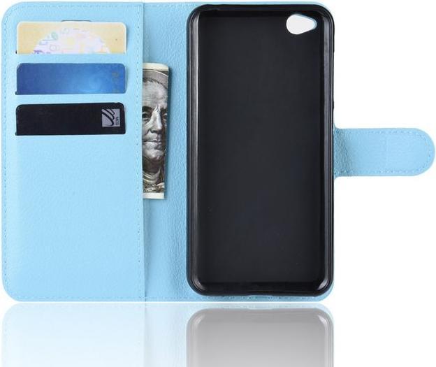 Actual product image MU Classic Litchi Leather Bookcover Series (Xiaomi Redmi Go)