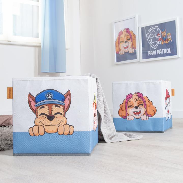 Actual product image Roba 2-piece Paw Patrol storage box