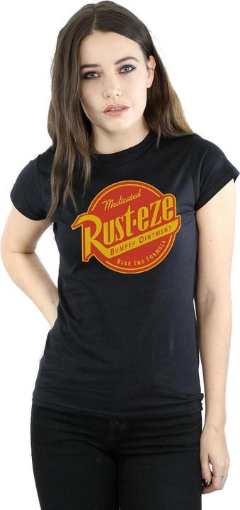 Image du produit Cars T-shirt en coton avec logo Rust-Eze Femme/Ladies (M)