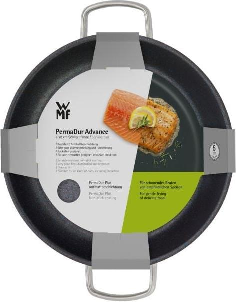 Immagine prodotto WMF PermaDur Advance (32 cm, Padella per friggere, Acciaio inossidabile)