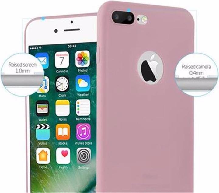 Actual product image Cadorabo TPU Candy Cover (Apple iPhone 8 Plus, Apple iPhone 7s Plus, Apple iPhone 7 Plus)