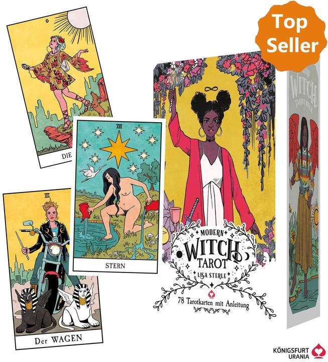 Produktbild Modern Witch Tarot (Deutsch) (Deutsch, Lisa Sterle, 2020)