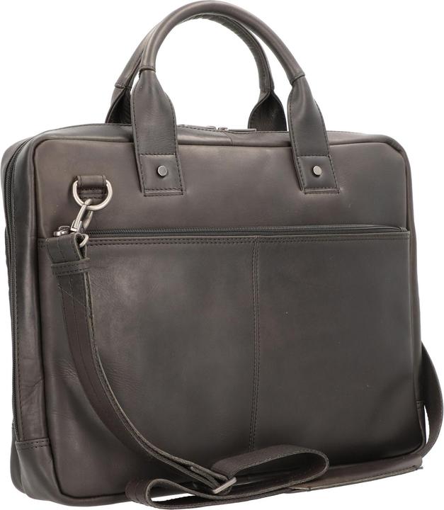 Produktbild Plevier Navigator Aktentasche Leder 40 cm Laptopfach