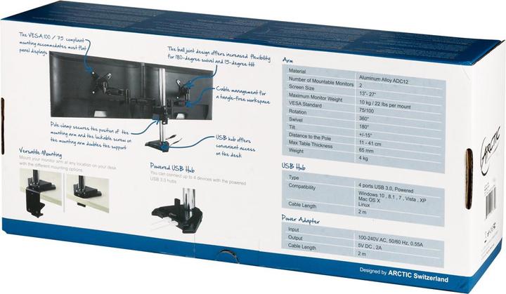 Immagine prodotto Arctic Z2 Pro (Tavolo, 34")