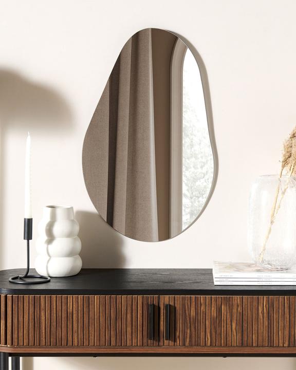 Image du produit Beliani miroir mural argent 40 x 65 cm AUBAGNE (40 x 65 cm)
