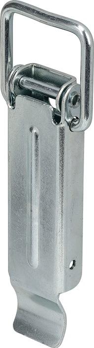 Image du produit Vormann Fermeture de serrage Hauteur 110 mm Largeur 37 mm Acier zingué bleu avec possibilité de plombage (1 pcs)
