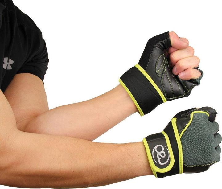 Produktbild Fitness Mad Trainingshandschuhe Core Fitness Leder (L)