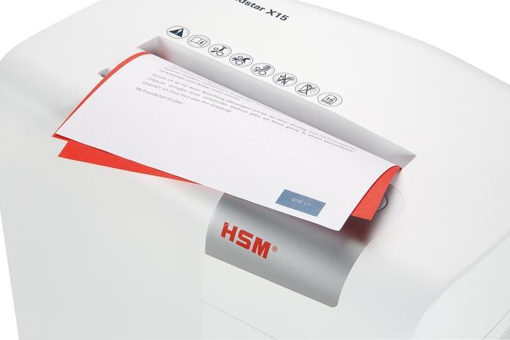 Produktbild HSM Aktenvernichter SHREDSTAR 1030121 X15 4x37mm (Partikelschnitt)