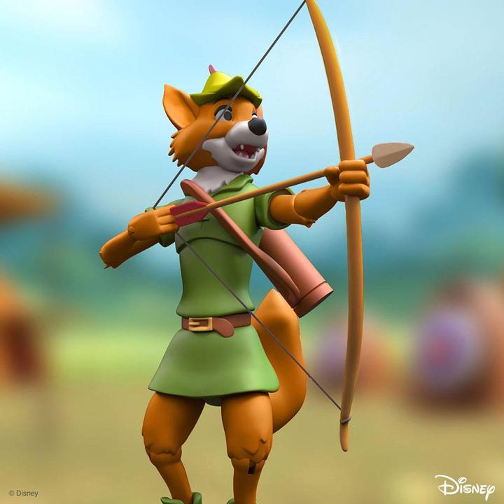 Immagine prodotto Super7 Figura d'azione di Robin Hood della Disney Ultimates Wave 2