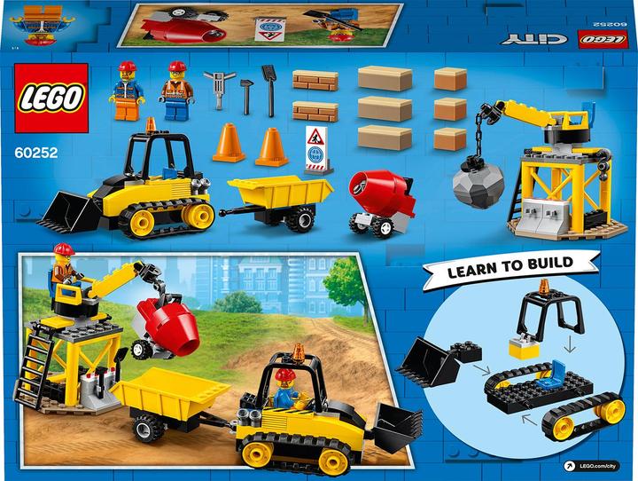 Image du produit LEGO Pelle sur le site de construction (60252, LEGO City)