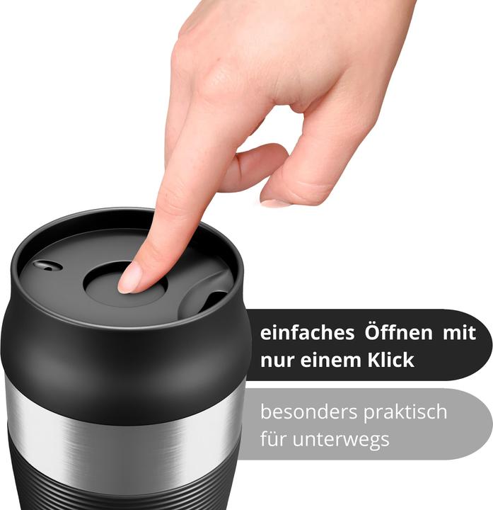 Image du produit Wilford & Sons Kaffeebecher, auslaufsicher, 360ml (Metallic) (360 ml)