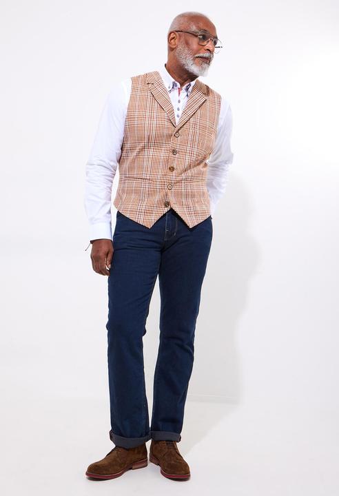 Actual product image Joe Browns Summer Check Waistcoat (58)
