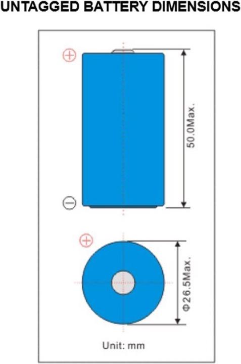 Image du produit Eve Batterie Batterie ER26500, Bobine taille C ER 26500 (1 pcs, C, 9000 mAh)