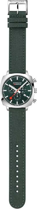 Produktbild Mondaine Grand Cushion (Uhr mit Schmuckstein, 41 mm)