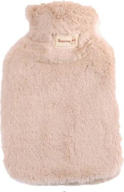 MU Style Bettflasche mit flauschigem Bezug (800ml) (0.80 l)