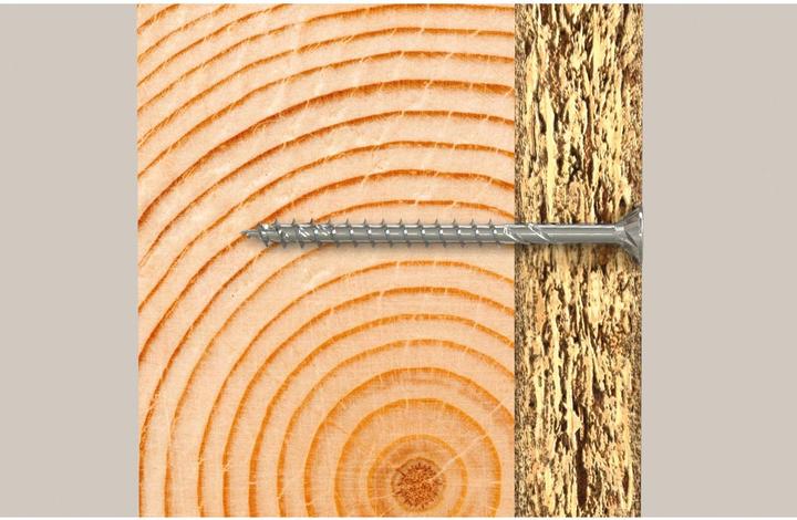 Immagine prodotto Fischer Power-Fast II FPF II Vite truciolare 5.0x100 mm 200 pezzi ( 670365 ) Testa svasata con Torx T (200 Viti per pezzo)