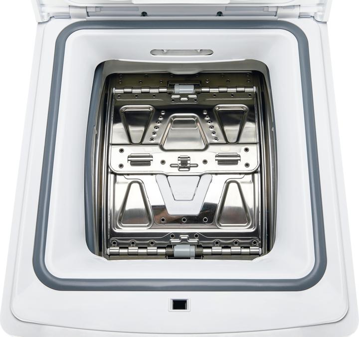Actual product image Amica Top Loader Washing Machine WT 473 710 Capacity 7.5 kg 1300 rpm (7.50 kg, Downwards)