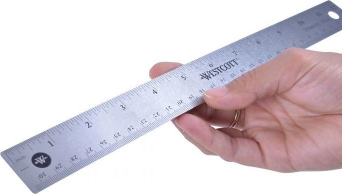 Produktbild Westcott Metall-Lineal (300 mm)