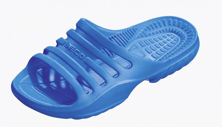 Produktbild Beco Kinder Badepantolette / Badeschuh / Badelatschen blau 29 (29)
