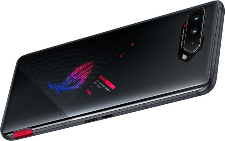 Produktbild ASUS ROG Phone 5 (8GB) (128 GB, Phantom Black, 6.78", Dual SIM, 64 Mpx, 5G)