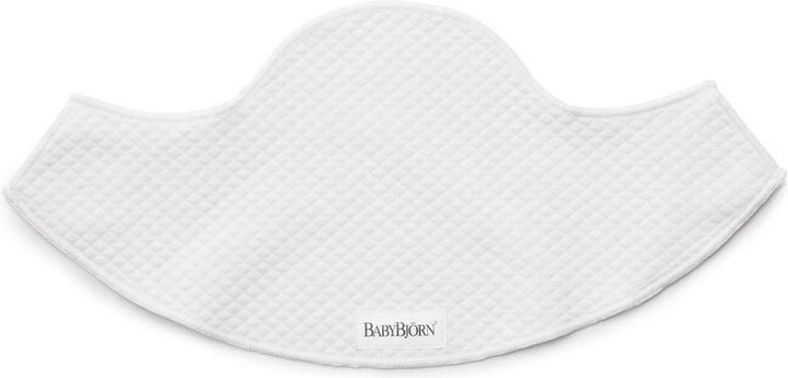 BabyBjörn Lätzchen für Tragesitz Mini, 2er Pack weiss