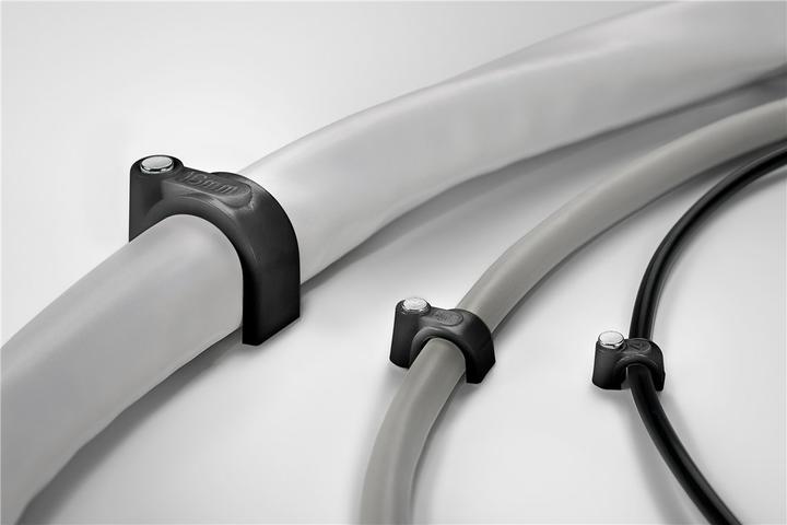 Produktbild Goobay Kabelschelle 12 mm, schwarz