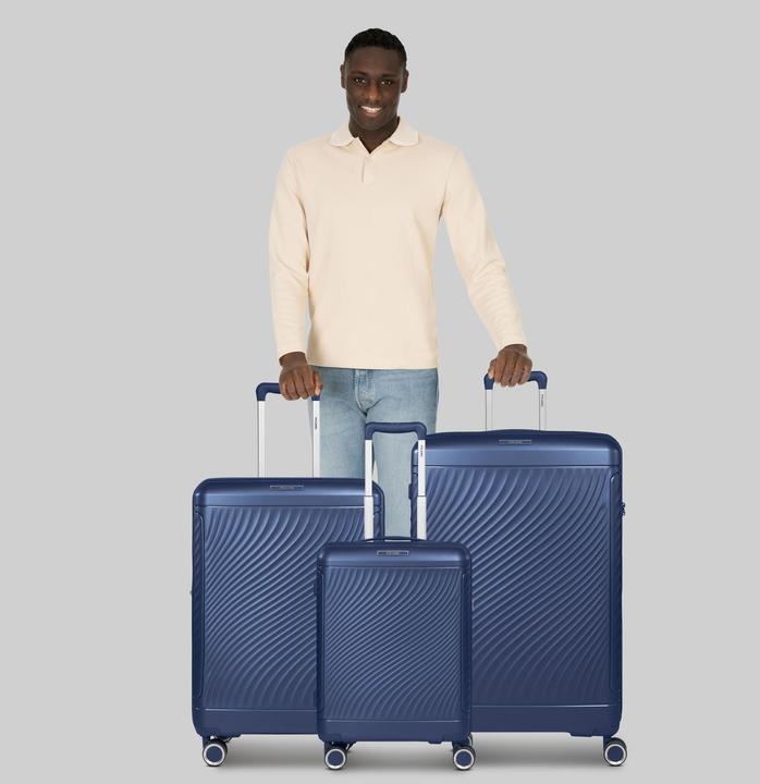 Image du produit Picard Vienna 4 Rollen Kofferset 3-teilig mit Dehnfalte (195 l, XL (à partir de 115l))