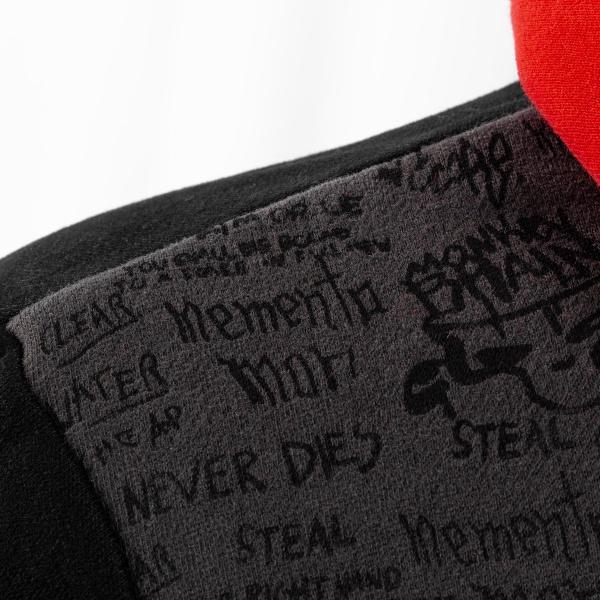 Actual product image Gaya Entertainment Dying Light 2 Zipper Hoodie "Murals" Black/Red (S)