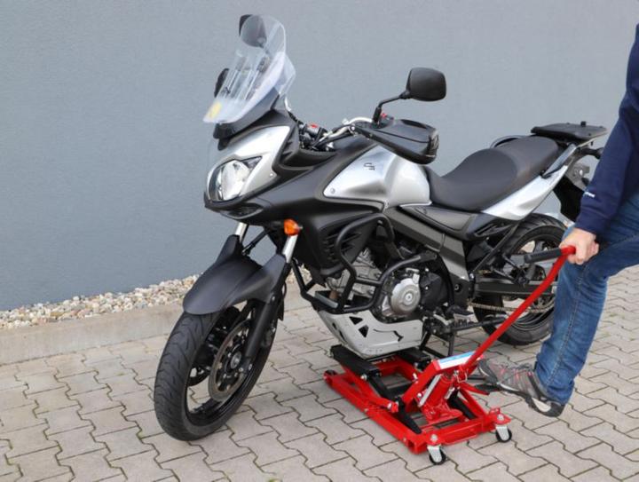 Actual product image Cartrend Motorcycle lifting platform