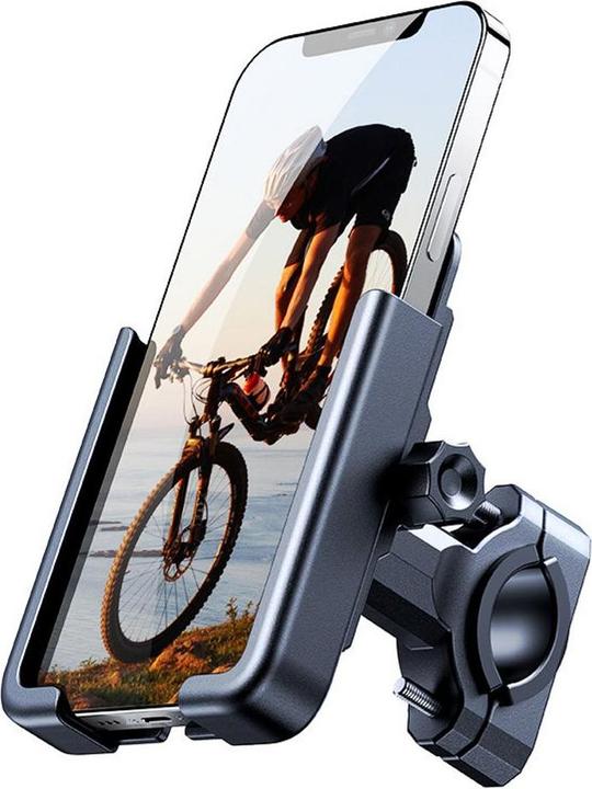 Image du produit Wozinsky metalinis dviračio telefono laikiklis, juodi Scooter (WBHBK3)