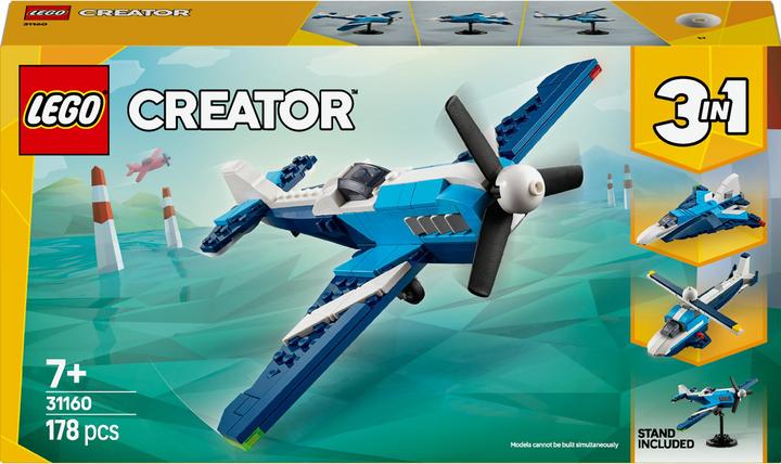 Produktbild LEGO Flieger: Rennflugzug (31160, LEGO Creator Expert)