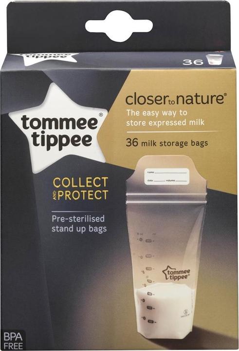 Actual product image Tommee Tippee bags for storing milk, 36 pcs, 42302241