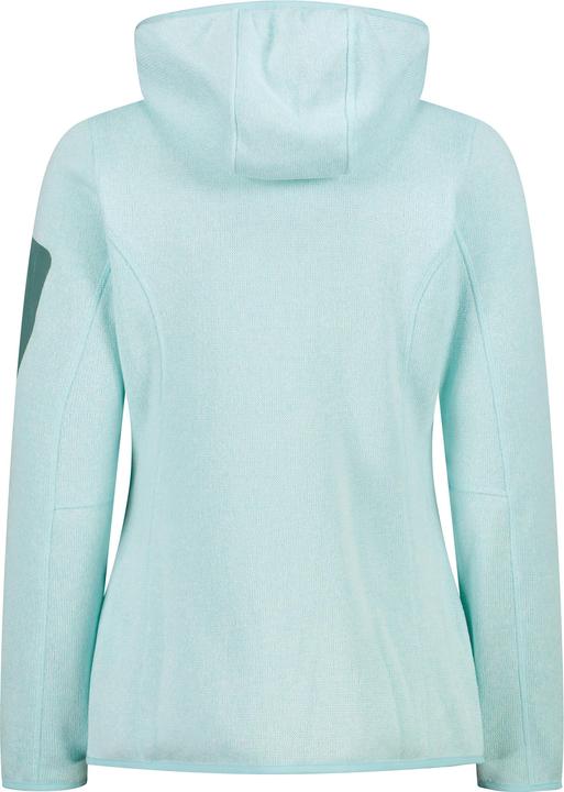 Actual product image CMP Campagnolo Women's Jacket Fix Hood Jacquard Knitted 3H19826 (42, L)