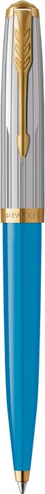 Immagine prodotto Parker Pen Penna a sfera 51 Premium Turchese G.C. M (Turchese, 1 x)