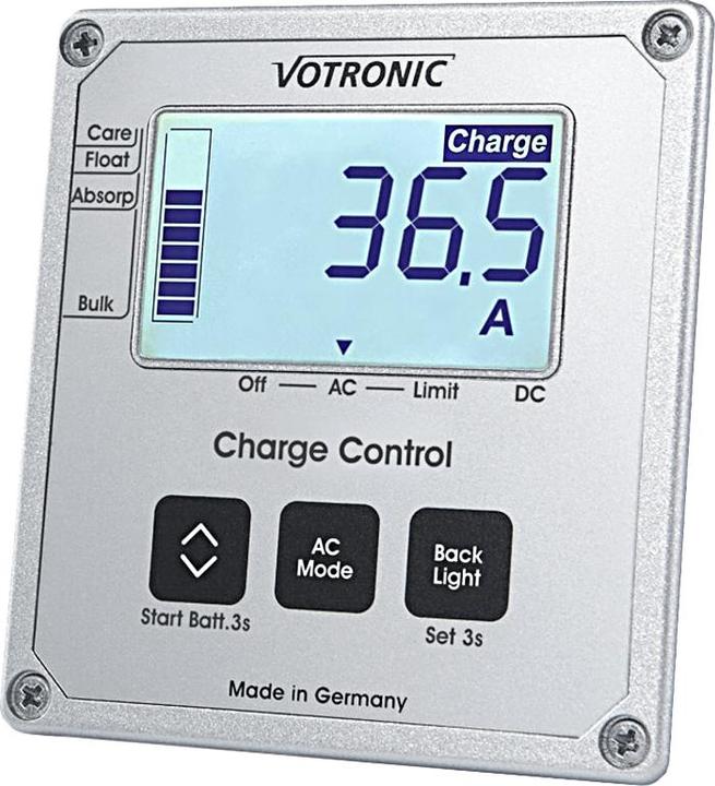 Image du produit Votronic 1247 LCD-Charge Control S (Pour la série VAC Triple) (Fiche solaire)