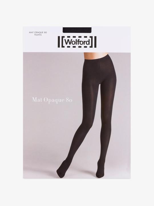 Produktbild Wolford Strumpfhose "Mat Opaque 80" schwarz (80 DEN, 40 - 46)