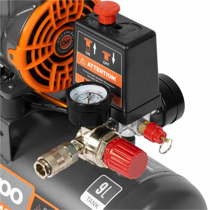 Produktbild Daewoo AIR COMPRESSOR 0.9KW 8L/DAC 180S (8 Bar, 8 l)