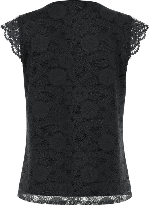Actual product image Pieces Pcolline Sl Lace V-Neck Top Wvn Noos (M)
