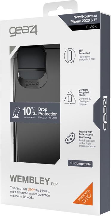 Immagine prodotto gear4 Wembley Flip (Apple iPhone 12, Apple iPhone 12 Pro)