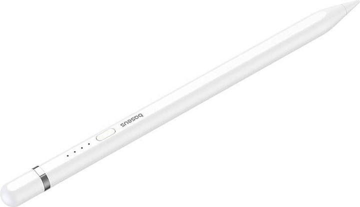 Baseus Active stylus Smooth Writing Series with wireless charging, USB-C (White)