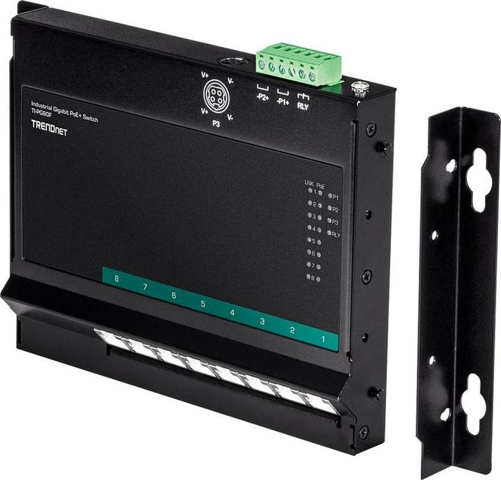 Immagine prodotto Trendnet Interruttore industriale 8 porte Gbit Unman. PoE+ FA (8 Porti)