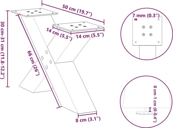 Actual product image VidaXL Othily