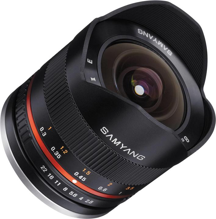 Actual product image Samyang 8mm f/2.8 II - Fujifilm X (Black) (Fujifilm Fujinon XF, APS-C / DX)