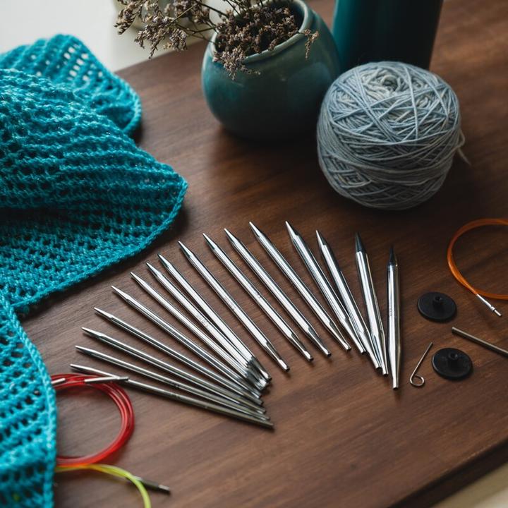 Produktbild Knitpro Set austauschbare Rundstricknadeln Nova Deluxe