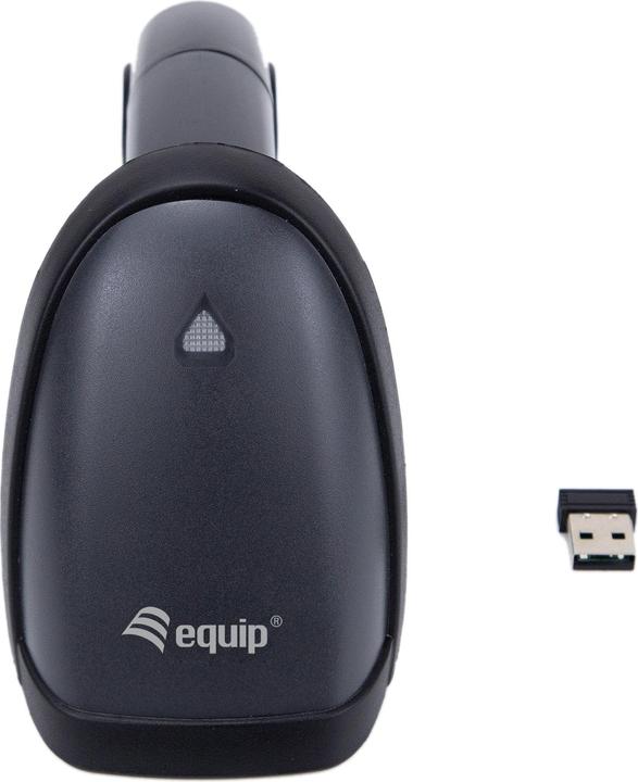 Actual product image equip Barcode handheld scanner 2D laser with holder 2.4GHz bw (2D barcodes, 1D barcodes, QR Code)