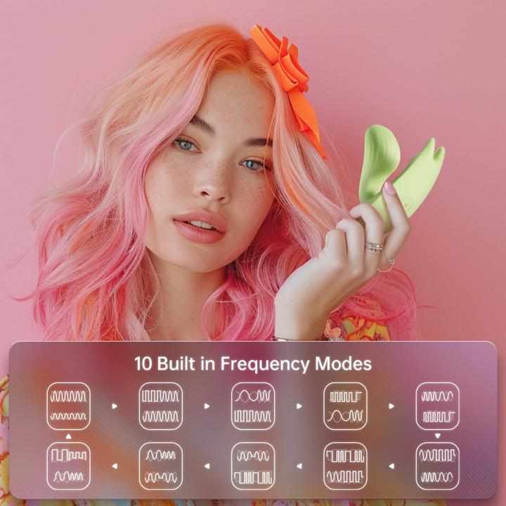 Actual product image Magic Motion Umi Smart Wearable Vibrator - Green