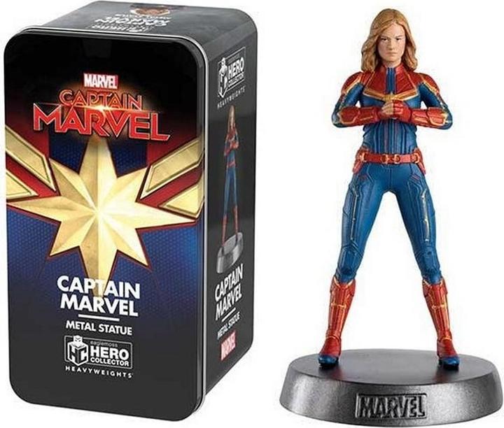 Actual product image Hero Collector Marvel Heavyweights Collection | Captain Marvel Heavyweight Metal Figurine 9 by Eagle