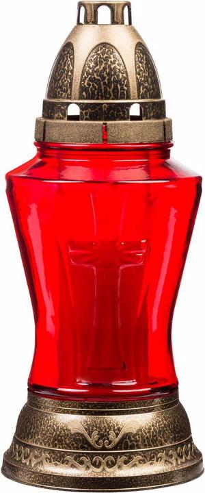 Actual product image Glofrex s.c. Grave light glass with candle (1 pcs.)