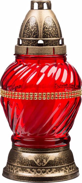 Immagine prodotto Glofrex s.c. Vaso di luce tombale con candela (1 pz.)