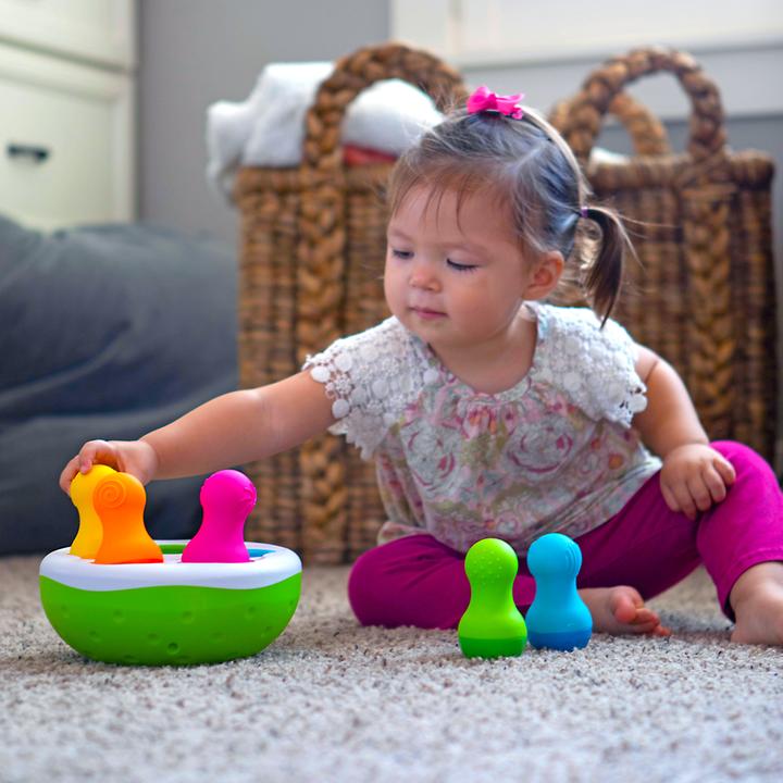 Actual product image Fat Brain Toys SpinnyPins